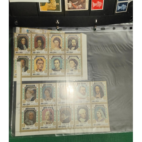 371 - A collection of world stamps in albums and stock books