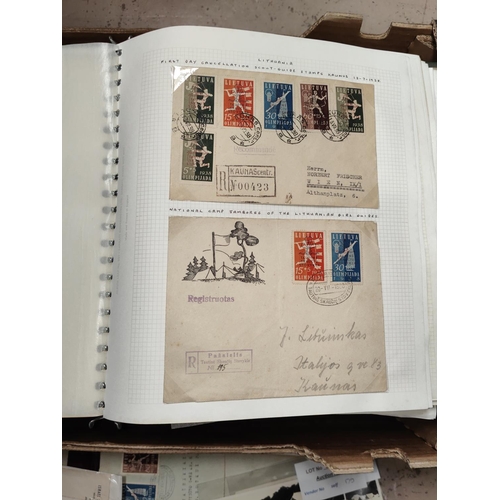 374 - SCOUTING - a superb thematic collection of world stamps, covers, postcards and photographs in eight ... 