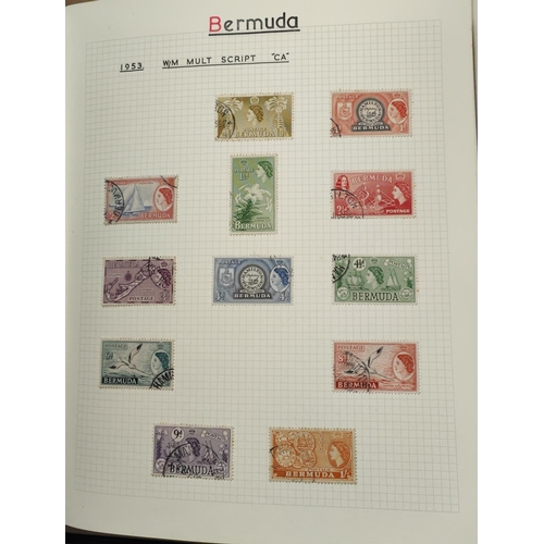 381 - Commonwealth. Mint QE2 collection in 2 albums A-B with early mint definitive sets inc. Aden, Antigua... 