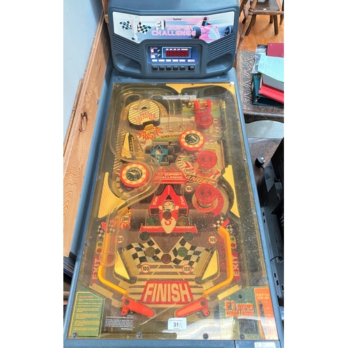 31A - A Saitex Super F1, Challenge Pin Ball Machine