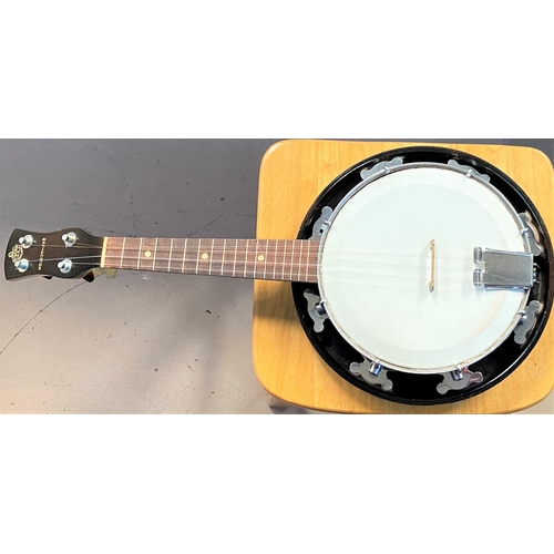 155 - A 1950's British made G.H & S Melody-Uke banjolele