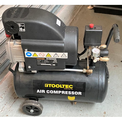 184 - A Tool Tec Air compressor with double valves