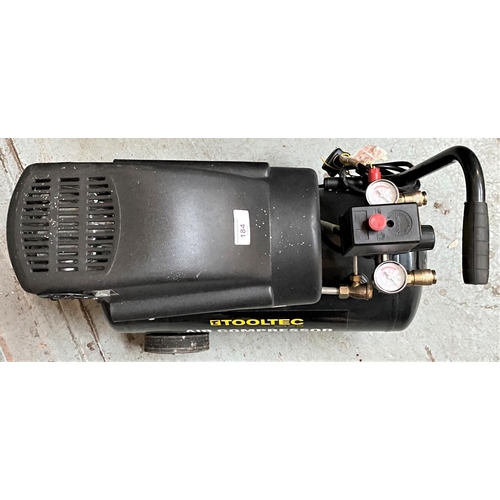 184 - A Tool Tec Air compressor with double valves