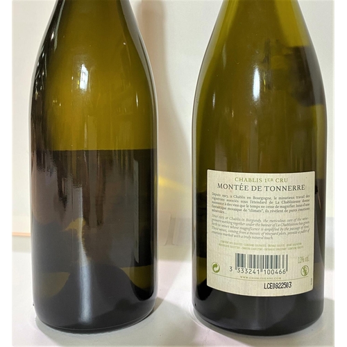 420 - a bottle of Montee de Tonnerre Chablis premier Cru 2006 (tear to label); a bottle of Charles Dupuy L... 