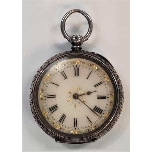 718 - A 19th century silver pocket watch by Freeman & Co, London; and 2 others