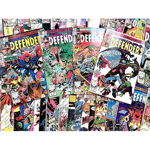 309 - Marvel Comics 1980's The Defenders 91 -124; The New Defenders 125-133, 152 (43 issues)