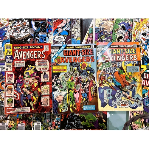 324C - Marvel Comics, The Avengers Giant Size 2, 3, 4,; The Avengers King Size 1, 2, 6, 7, 8, 9, 10 and var... 