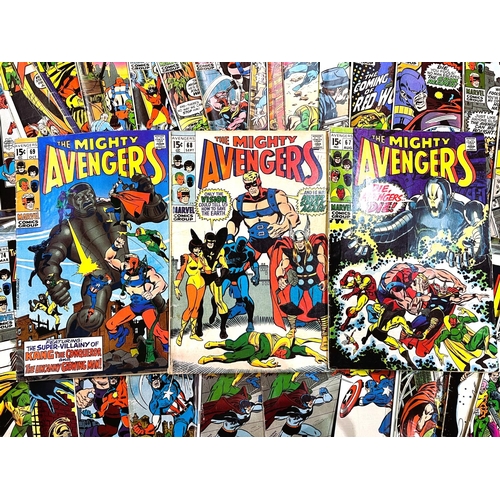 325 - Marvel Comics, The Avengers 1969 onwards issues 60, 64-100 (70 x 2, 76 x 2) (missing 78, 82, 84, 87,... 