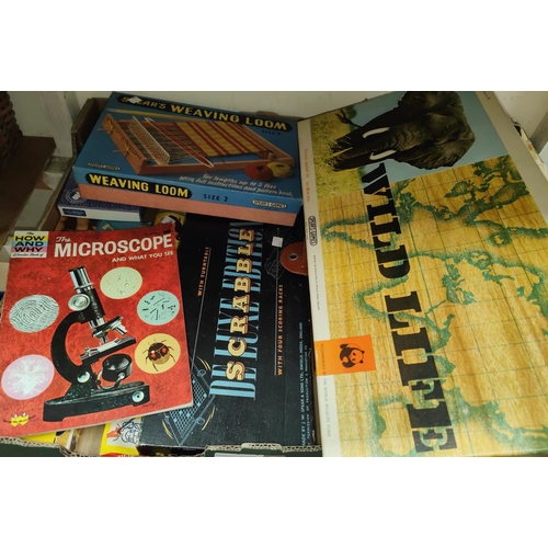 245 - A selection of vintage board games, card games etc