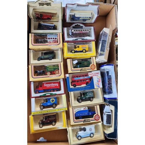 290 - A selection of diecast 'Days Gone' and other similar advertising vehicles etc, all boxed approx. 39