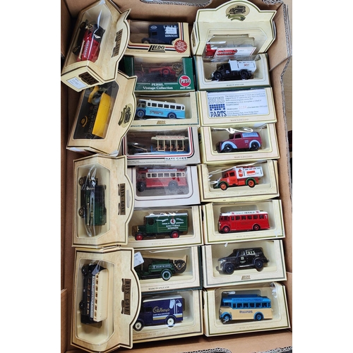 290 - A selection of diecast 'Days Gone' and other similar advertising vehicles etc, all boxed approx. 39