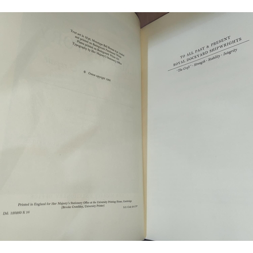 49 - Bugler A:  H.M.S. Victory, Building, restoration & repair, text volume only HMSO 1966