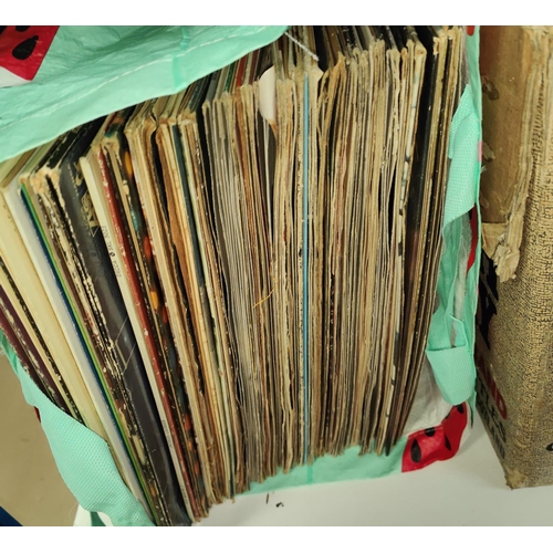 75 - A large selection of vintage vinyls