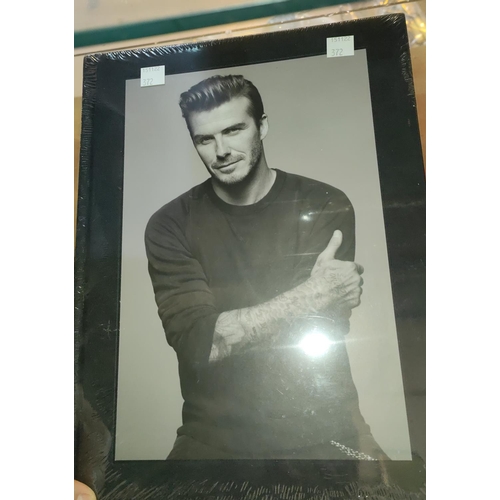 372 - David Beckham:  limited edition book No 198 of 500, signed, unopened in seal wrap with original... 