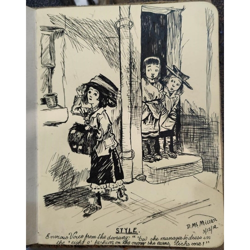 262 - An Edwardian period autograph book; 2 photo albums