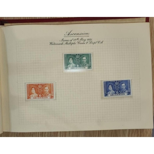 287 - 1937 Coronation complete MNH, a few with some toning on gum side. Fresh