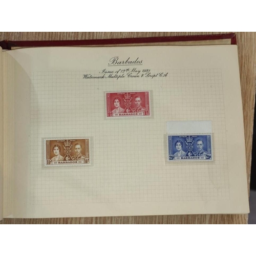 287 - 1937 Coronation complete MNH, a few with some toning on gum side. Fresh