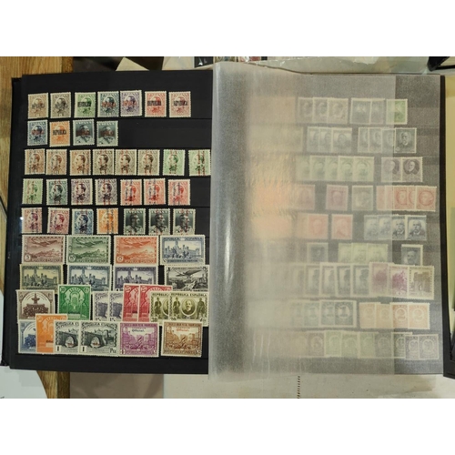 304 - Spain VG mint collection in stockbok 1850-1970's many good items/sets and noted 1926 Air 4p (2), 192... 