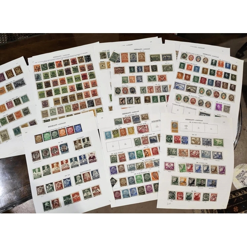 306 - Germany: excellent collection on leaves 1872-1950's. Many good sets/items inc Eagles to 18k (2) 1874... 