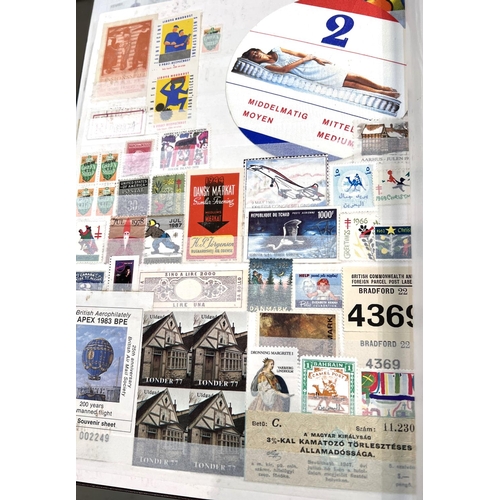 282 - The Royal Wedding Album, 6v, Stanley Gibbons; 2 stamp stock books; etc.