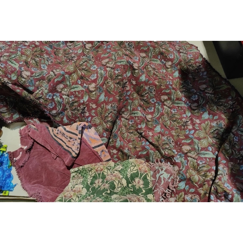 277 - A selection of decorative tapestries