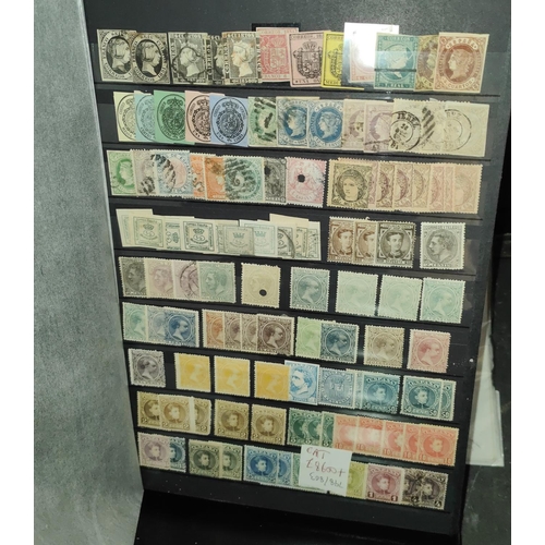 304 - Spain VG mint collection in stockbok 1850-1970's many good items/sets and noted 1926 Air 4p (2), 192... 