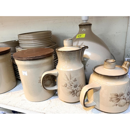 86 - A large quantity of Denby 