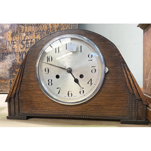 198 - Five mantel clocks