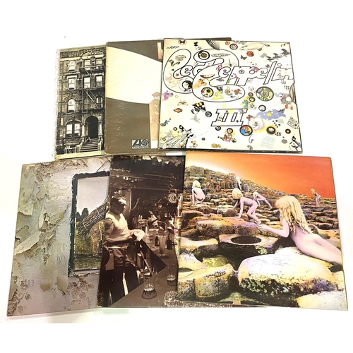 284 - Led Zeppelin:  Physical Graffiti, early pressing; 5 other LP's