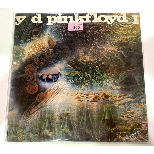 300 - Pink Floyd:  A Saucerful of Secrets, SX 6258, mono (vinyl - bright, surface wear to both sides; slee... 