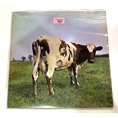 303 - Pink Floyd:  Atom Heart Mother, Harvest SHVL 781 (vinyl - good; sleeve toned with edge wear)