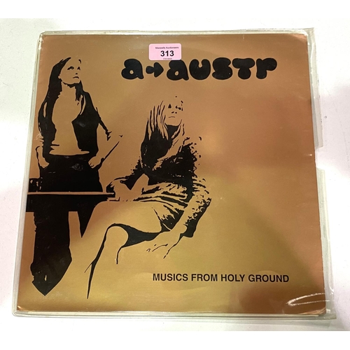 313 - A > Austr:  Musics from Holy Ground, bronze gatefold sleeve, reissue