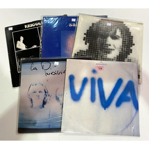 316 - La Düsseldorf:  Viva, Individuellos; 3 other German albums