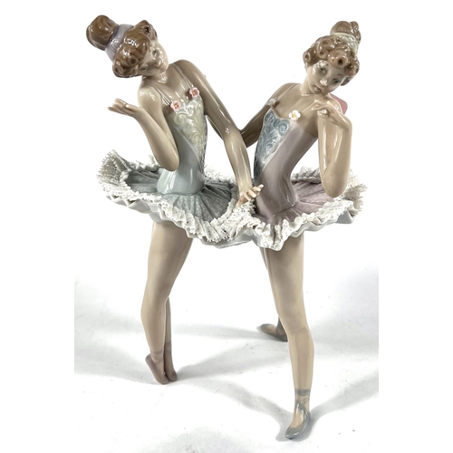 480 - A Lladro pair of limited edition ballerinas, 5497, height 18cm