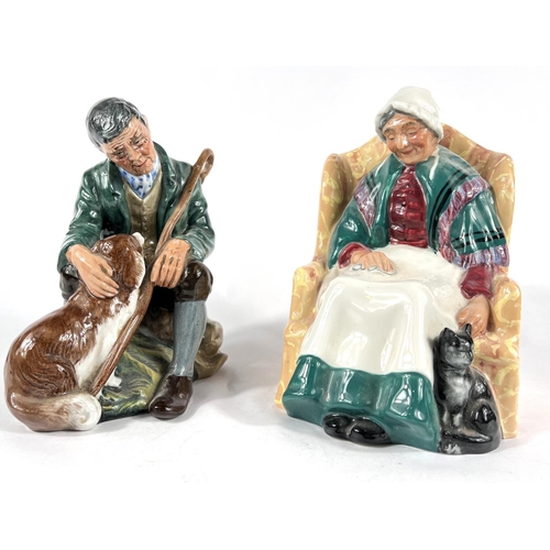 476 - Two Royal Doulton figures:  40 Winks HN 1974; The Master N 2325