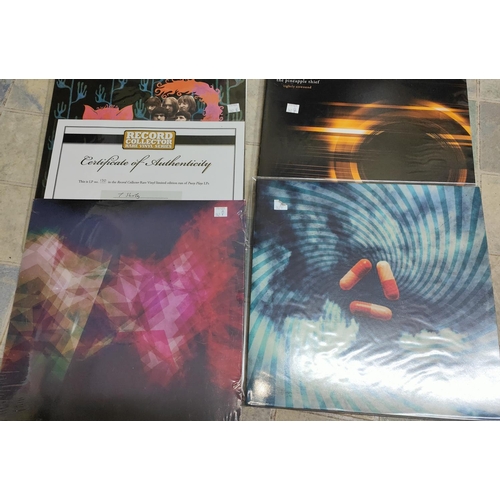 342B - Four Various Vinyl LP's: The Pineapple Thief Tightly Unwound, Pussy Plays, Plank Hivemind and anothe... 