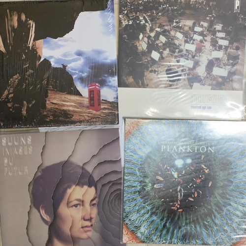 342C - Four Various Vinyl Lp's Porcupine Tree, Portishead Live, Suuns Images Du Futur and Plankton