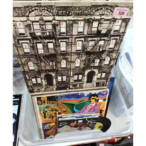 328 - Led Zeppelin Physical Graffiti; other records and singles 