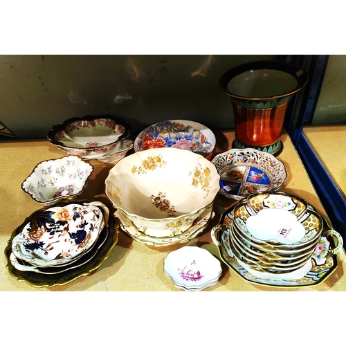 534 - A Noritake part dessert service; serving dishes; etc.