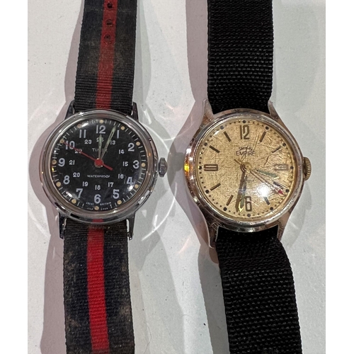 830B - A Vintage gents Timex wristwatch and an Empire Smiths wristwatch