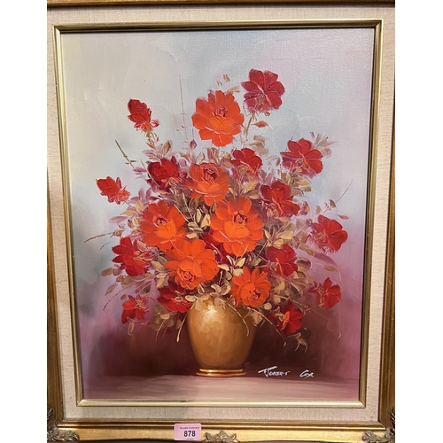 878 - Terry McKinney:  5 artist signed coloured etchings, framed and glazed; Robert Cox: still life o... 