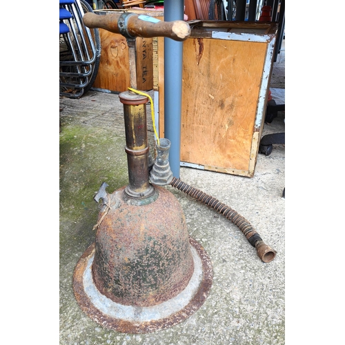 3 - A late 19th/ early 20th century bell shaped sewage pump