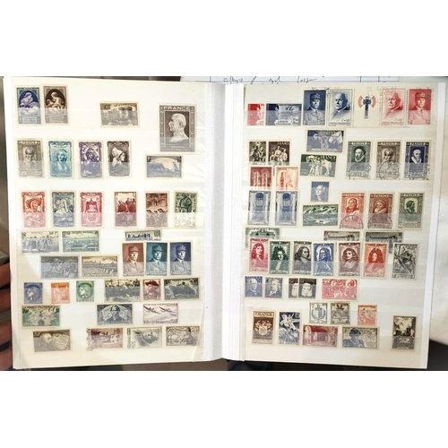 268 - A collection of late 19th / early 20th century French stamps in album