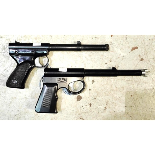 381A - An American 'The Gat' air pistol and another Milbro Mod .2