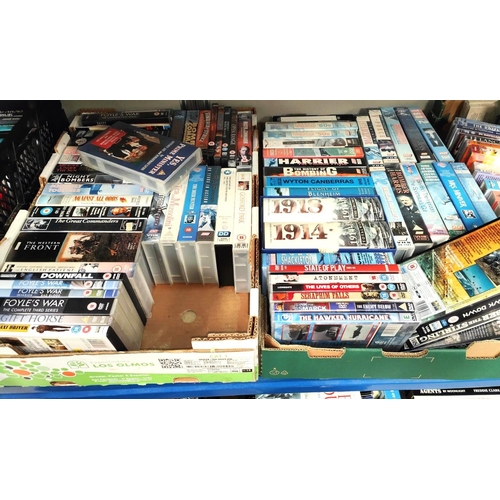 383A - A large collection of Military Aircraft VHS, DVD's etc