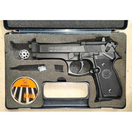 388G - A Pietro Beretta Gardone V.T. model 92 air pistol cased