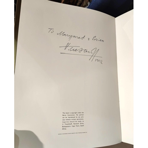 814A - A signed first edition copy of Tretchikoff by Howard Timmins publish by Harrap, with gilt cover and ... 