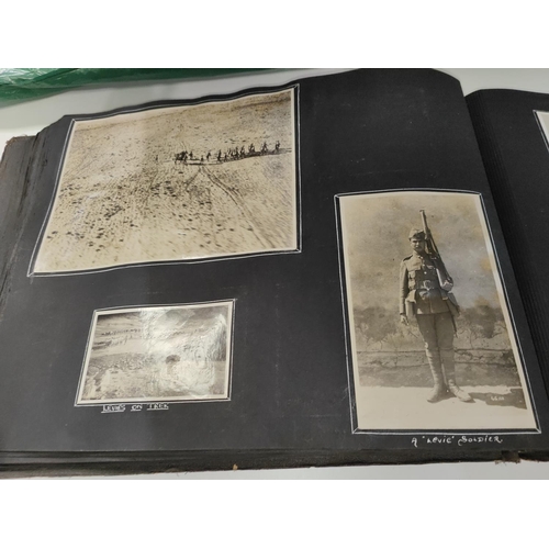 332 - RAF IRAQ 1920's: a good photograph album compiled by Sgt (?) ROBSON 6th Squadron RAF including aeria... 