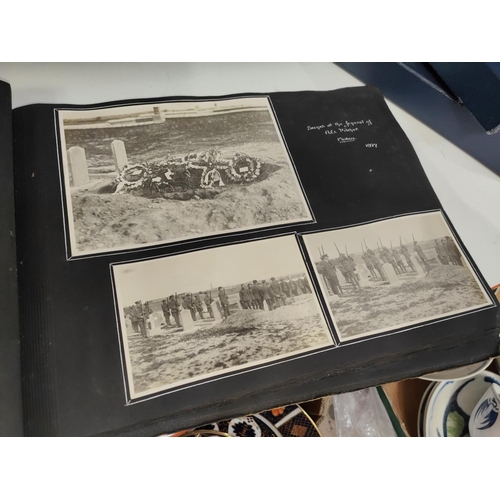 332 - RAF IRAQ 1920's: a good photograph album compiled by Sgt (?) ROBSON 6th Squadron RAF including aeria... 