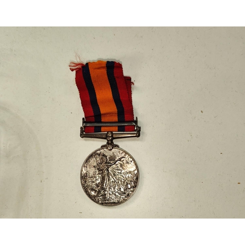 337 - QUEENS SOUTH AFRICA medal 1 clasp BELMONT to Lance Corporal Harry GREAGSBEY, Royal Marine HMS POWERF... 